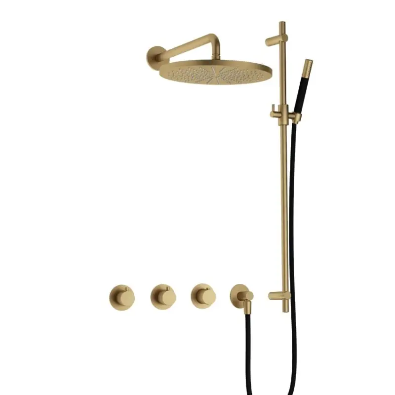 Uitverkoop IBS CB7067 BB met 2 stopkranen met M106 en Glijstang IBS70BB57