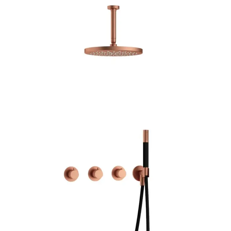 Fabrieksprijs IBS CB7067 BC met 2 stopkranen met Plafondbuis 15 cm en M106 IBS70BC25
