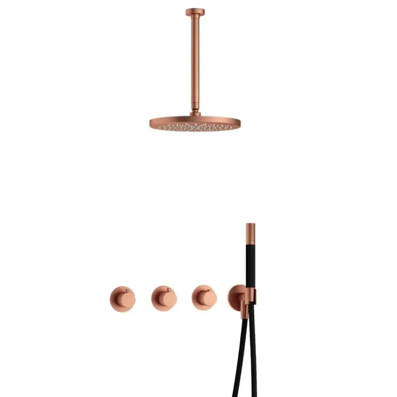 IBS CB7067 BC met 2 stopkranen, Plafondbuis 30 cm en M106 IBS70BC35 Bestseller