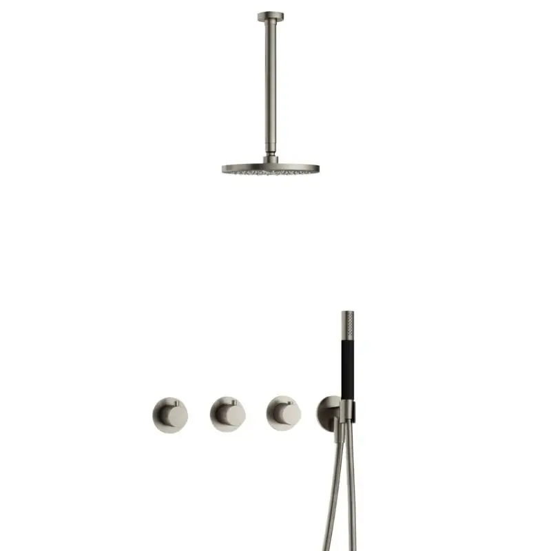 Laatste Kans IBS CB7067 GN met 2 stopkranen, Plafondbuis 30 cm IBS70GN3