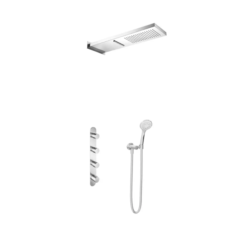 Dagaanbieding hoofddouche IBS Buddy/3 stopkranen met cascade 3s. Handdouche CR IBS7CR1