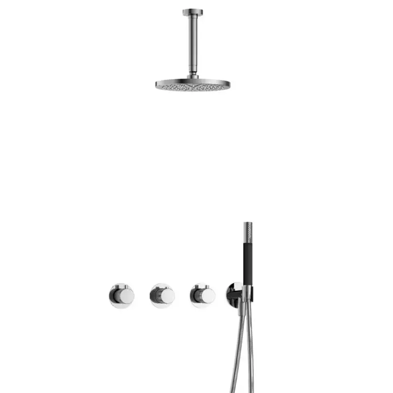 IBS CX7067 CR met 2 stopkranen met 2 stopkranen met Plafondbuis 15 cm IBSX70CR2 Korting