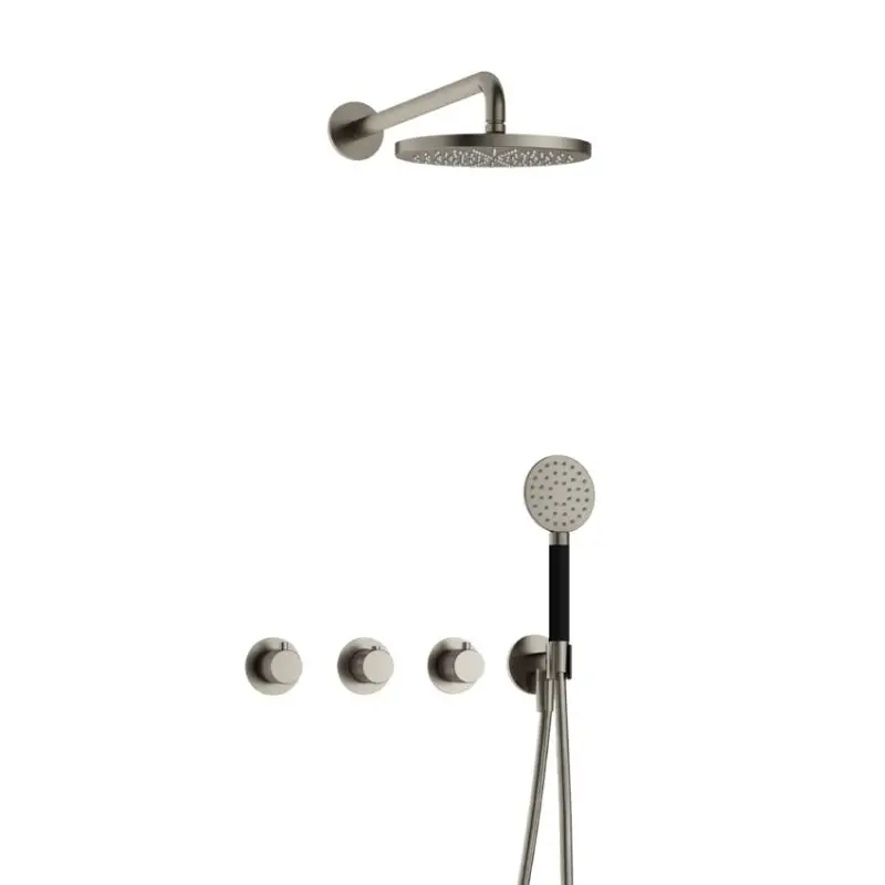 IBS CX7067 GN met 2 stopkranen met Ronde handdouche IBSX70GN1 Populair