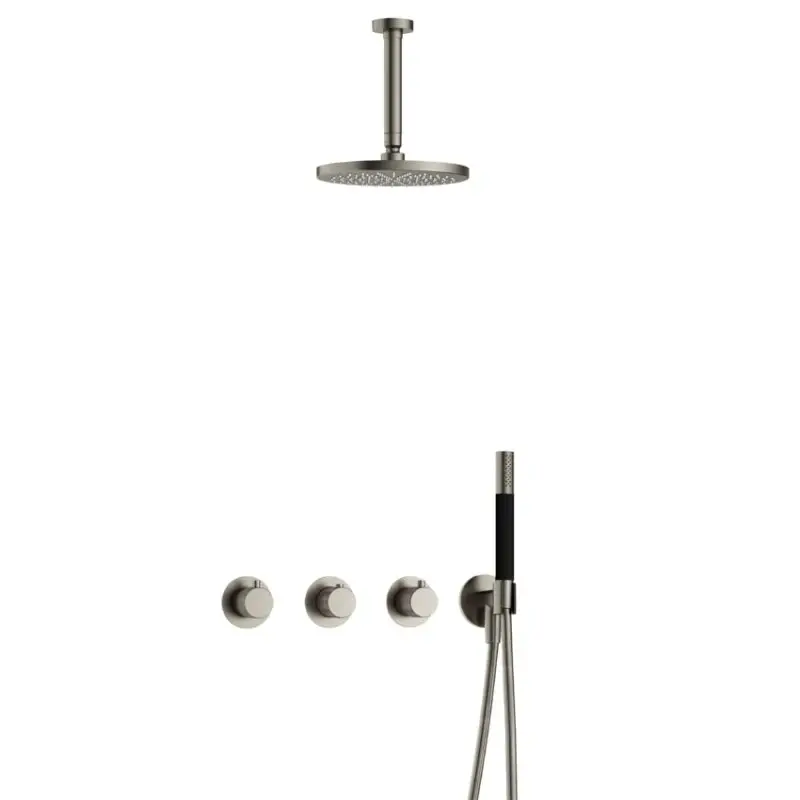 Nieuw IBS CX7067 GN met 2 stopkranen met 2 stopkranen met Plafondbuis 15 cm IBSX70GN2