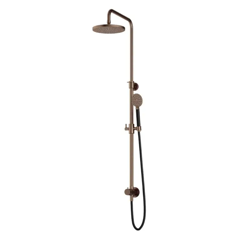Fabrieksprijs Stortdoucheset, Hoofddouche 20cm en doucheslang 1,5mtr met handdouche AB – Living Colours vormen een natuurlijk patina M438AB1