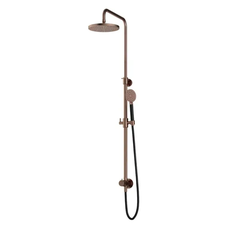 Seizoensaanbieding Stortdoucheset, Hoofddouche 20cm en doucheslang 1,5mtr met handdouche BCP PVD M438BCP1