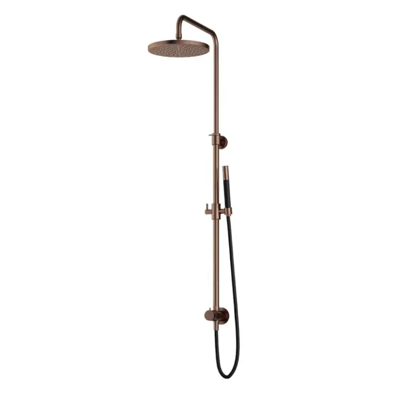 Beperkte Voorraad Stortdoucheset, Hoofddouche 30cm en doucheslang 1,5mtr met handdouche BCP PVD M438BCP5