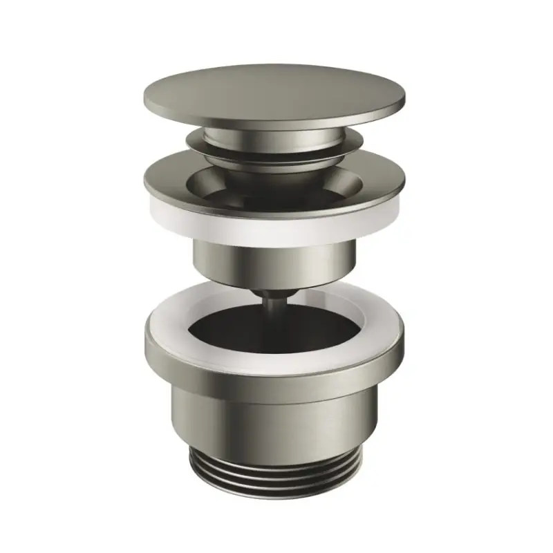 Seizoensaanbieding Clickplug met schroef rond GNP PVD