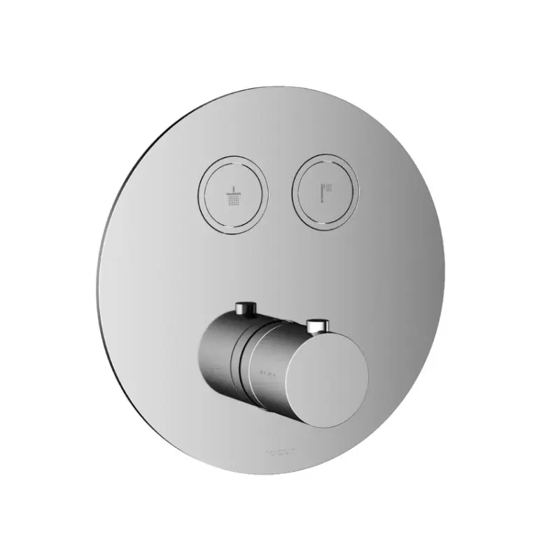Afbouwdeel – Inbouwthermostaat met 2 pushbuttons CR Nieuw
