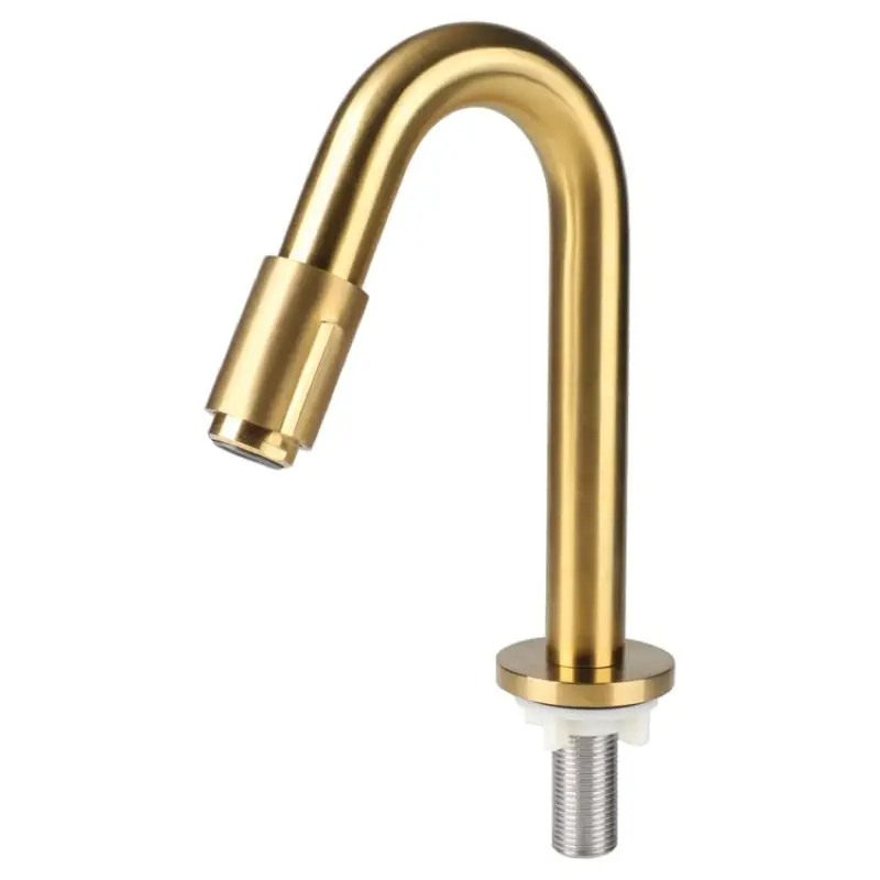 Bestseller Dif Koudwaterkraan Gebogen 19Cm Mat Goud