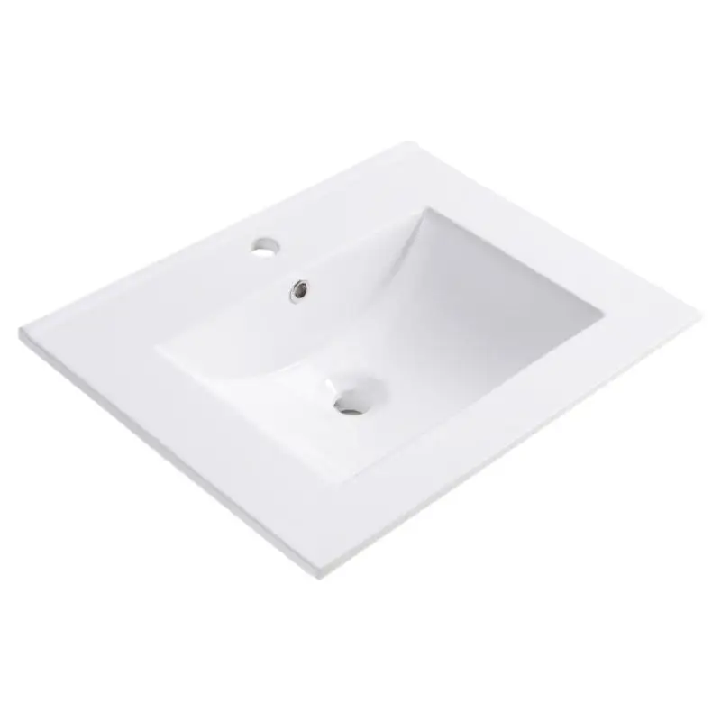 Rechtstreeks Van De Fabrikant Dif Legs Wastafel 60Cm Keramiek