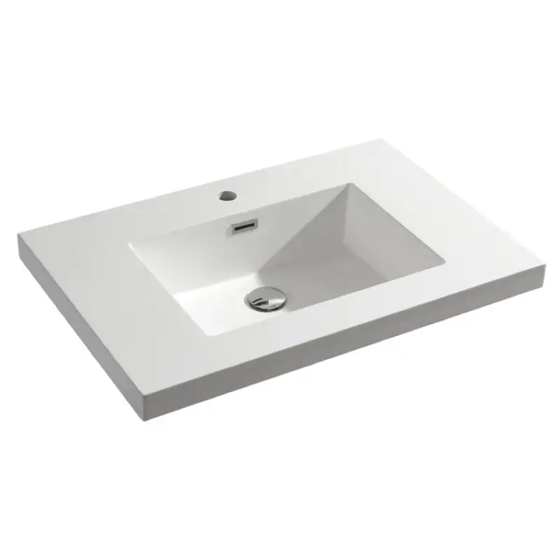 Dif Reno Wastafel 75X50X5Cm Wit Snelle Levering