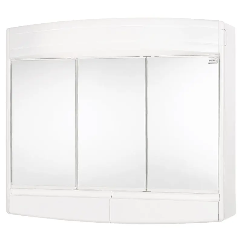 Populair Topas-Eco Spiegelkast 3Drs/Verl