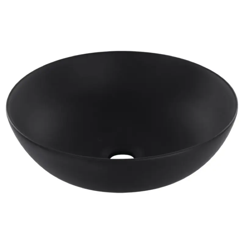 Dif Slim Waskom D40 Keramiek Mat Zwart Beperkt Aanbod