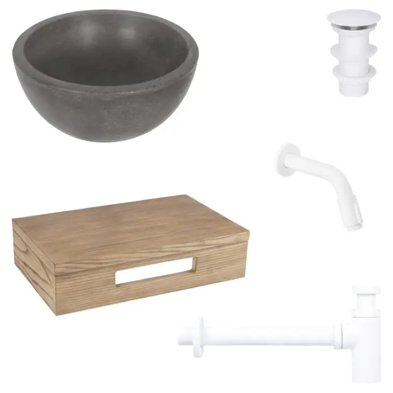 Gereduceerde Prijs Dif Ruz Bet Dg 15Cm Muurk Wtplank Mt Wit