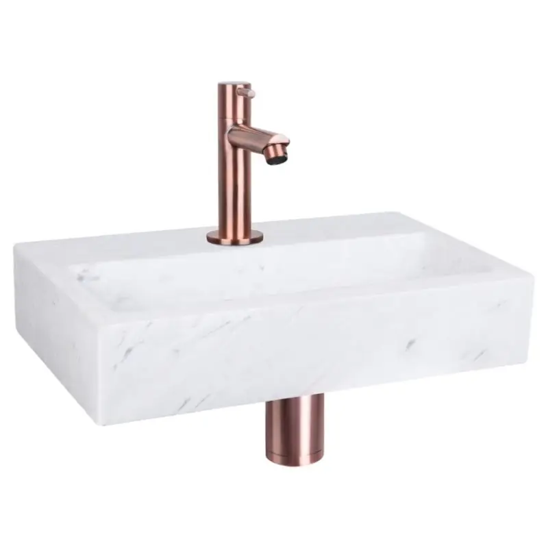Favoriet Dif Flat Fonteinset Marmer Rech Ro Koper