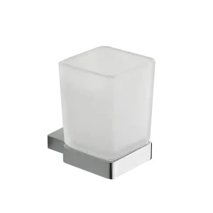 Eris glashouder met glas chroom Speciale Aanbieding