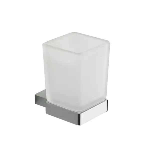 Eris glashouder met glas chroom Speciale Aanbieding