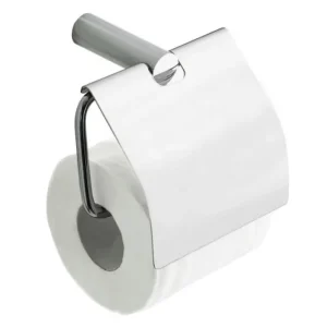Ida toiletrolhouder met klep chroom Must-Have