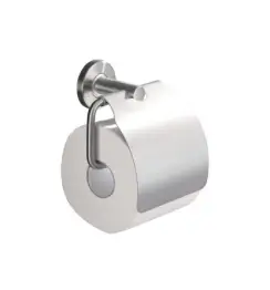 304 toiletrolhouder met klep RVS Beste Prijs