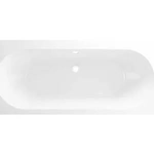 Koop Online Wiesbaden Portus RD inbouw duo ligbad 190x90x49 cm acryl glans wit