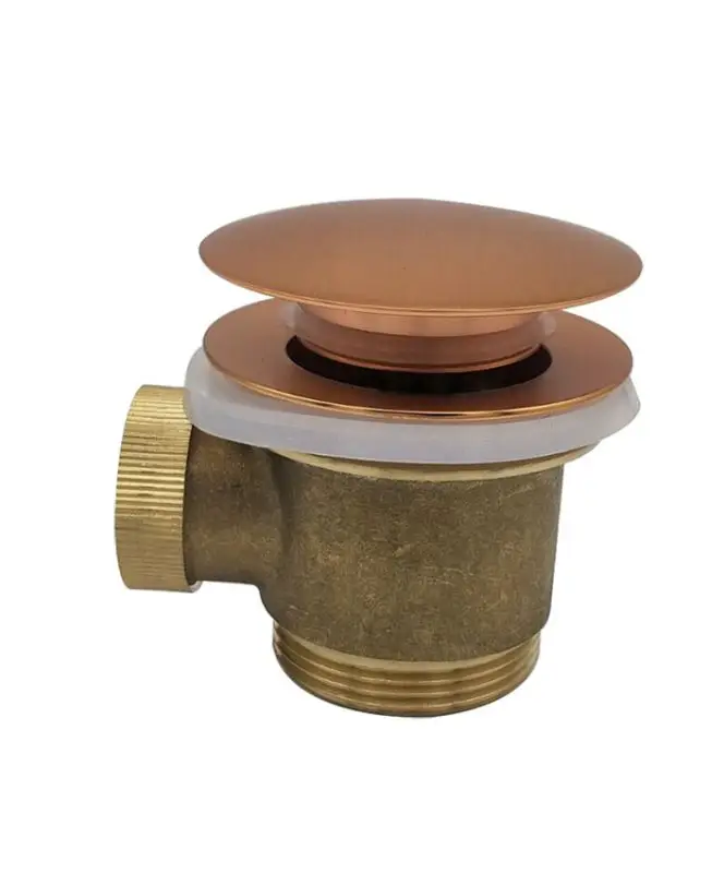Caral clickwaste afvoerplug vrijstaand bad 1 1/2″ geborsteld koper Weekendaanbieding