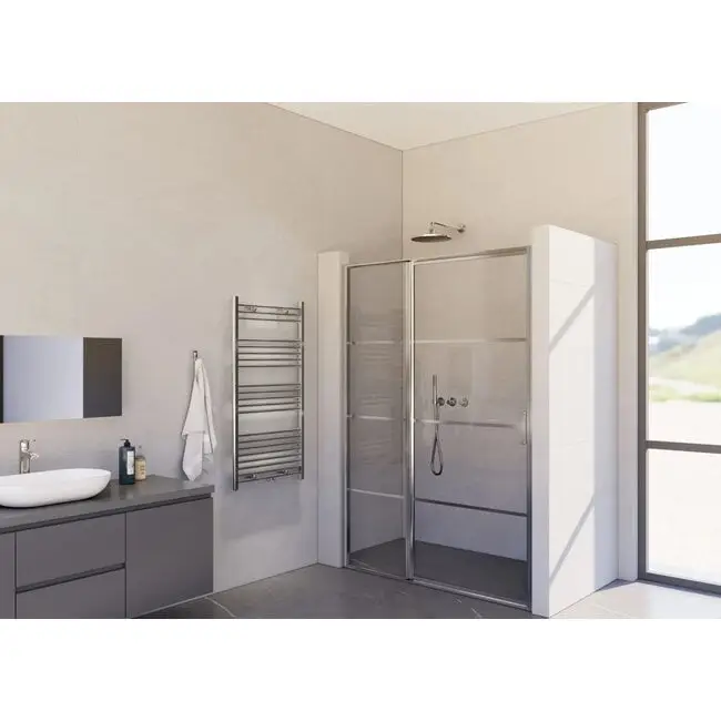 Moderne Handdoekradiator Chroom 180X60 Stijlvol & Efficiënt Flitsaanbieding