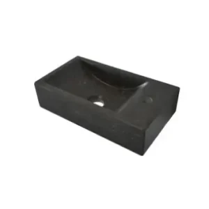 Raw fontein rechts 40x22x10 cm hardsteen gezoet Koop Vandaag