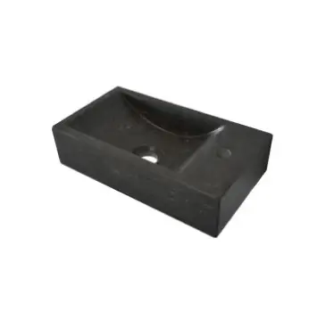 Raw fontein rechts 40x22x10 cm hardsteen gezoet Koop Vandaag