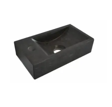 Bestel Nu Raw fontein links 36x18x9 cm hardsteen gezoet