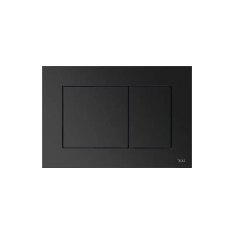 Tecenow wc-bedieningsplaat voor duospoeltechniek, grafiet metallic Snelle Levering