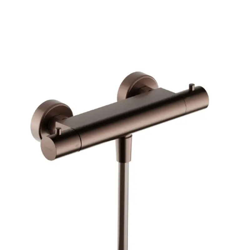 Thermostatische douchemengkraan met 1/2″ doucheslang onderaansluiting GN AC008BCP Direct Verzonden