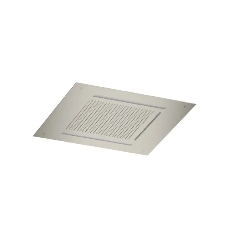 Inbouw hoofddouche met waterval en Led verlichting, 50×50 cm GN Betaalbaar