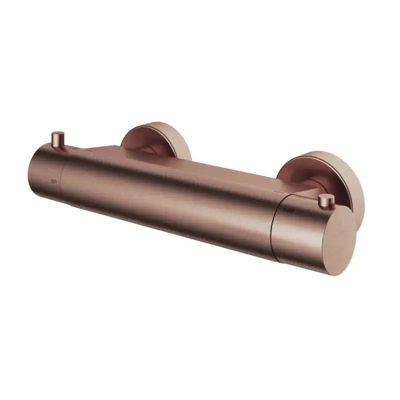 Koop Vandaag Thermostatische Douchemengkraan met 1/2″ onderaansluiting BCP PVD B008BCP