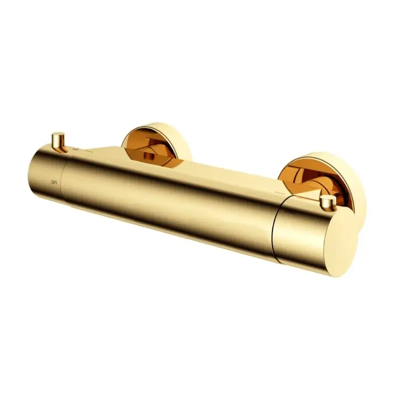 Gecertificeerd Thermostatische Douchemengkraan met 1/2″ onderaansluiting NBP PVD B008NBP