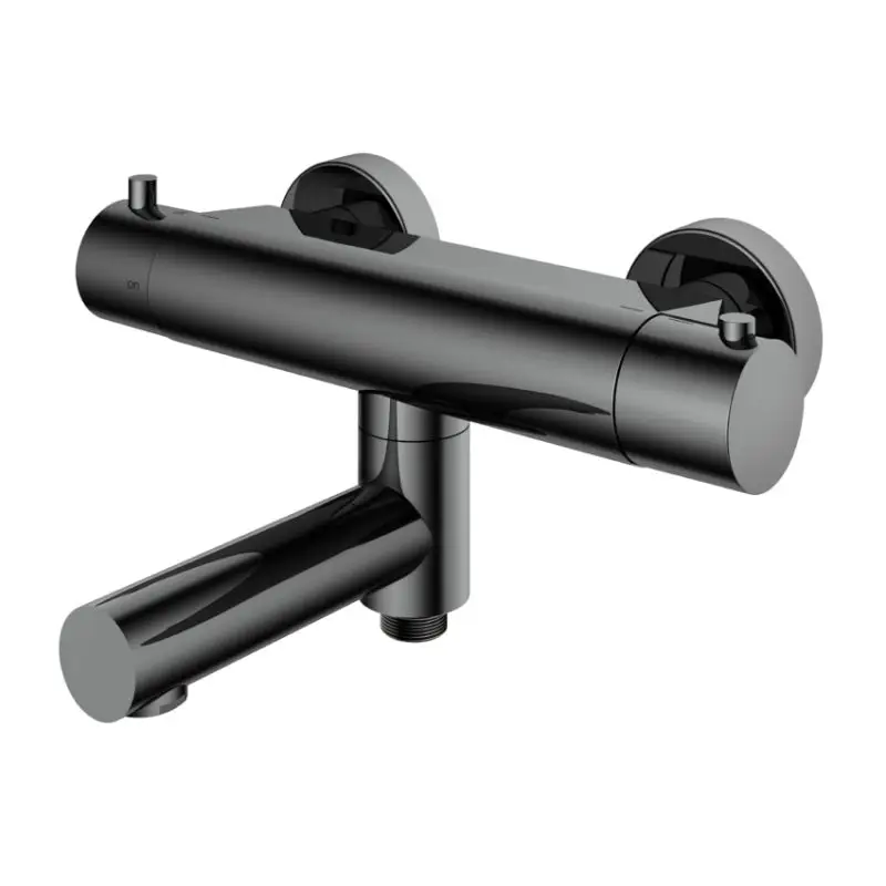 Seizoensaanbieding Hotbath Thermostatische Badmengkraan met uitloop BK B020BK