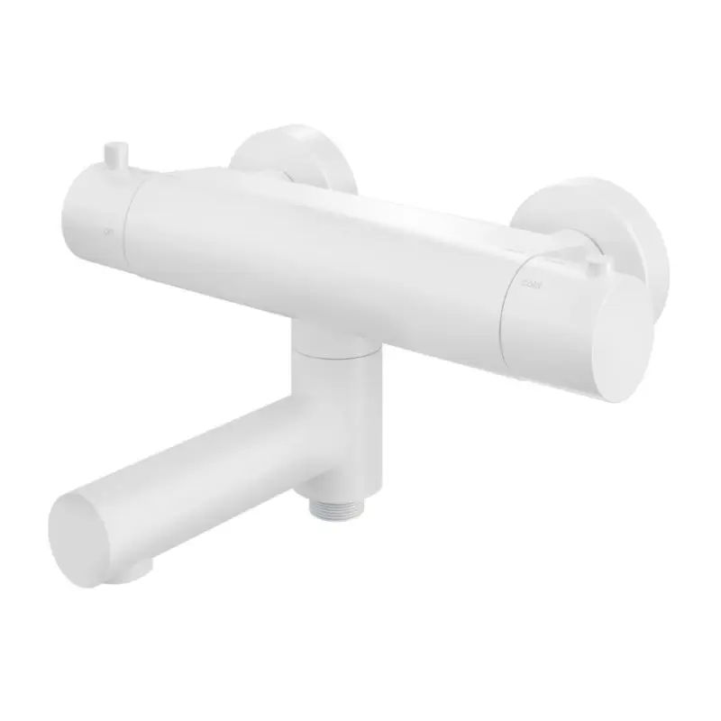 Hotbath Thermostatische Badmengkraan met uitloop WH B020WH Flitsaanbieding
