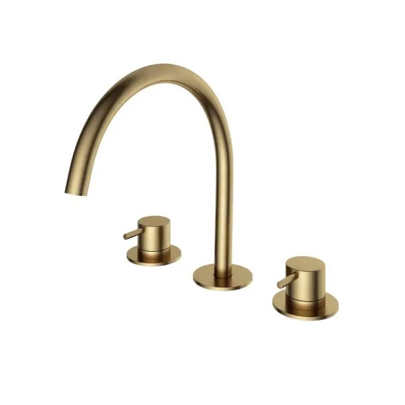 Weekendaanbieding Wastafelmengkraan 3 gats BB – Living Colours vormen een Poetsbaar patina CB033BB