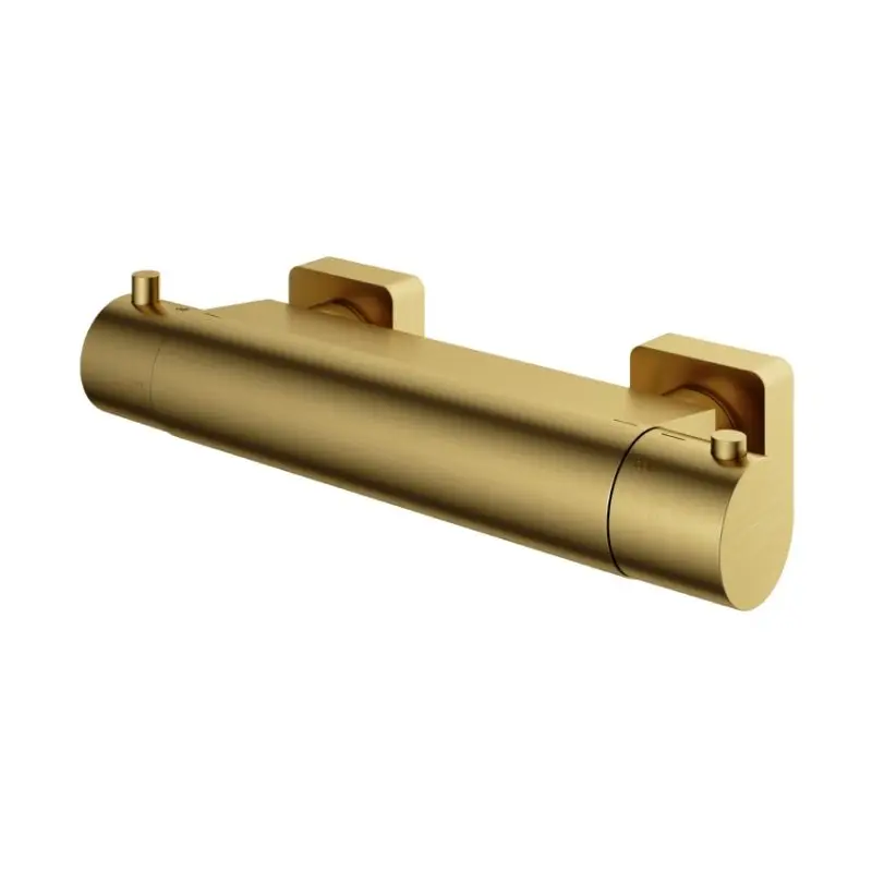 Bestseller Thermostatische Douchemengkraan met 1/2″ onderaansluiting BBP PVD GL008BBP