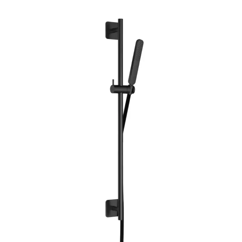 Alleen Vandaag Verstelbare glijstang 100 cm met doucheslang 1,5 mtr en handdouche BGP PVD