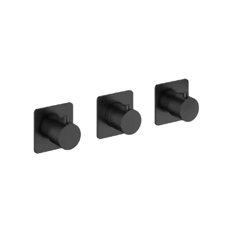 Bestseller Afbouwdeel – Inbouw douchethermostaat met 2 stopkranen Horizontaal/verticaal BGP PVD GL7067EXTBGP