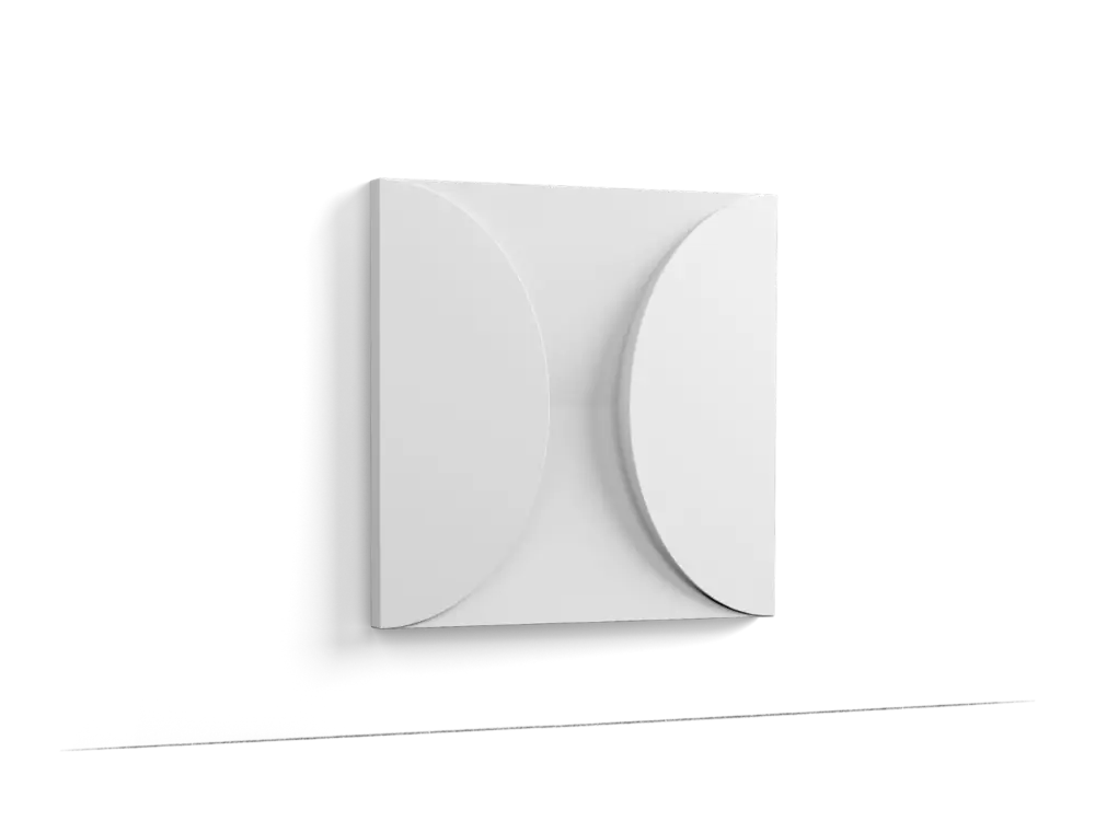 Orac wandpaneel W107 - Circle Gratis Retour