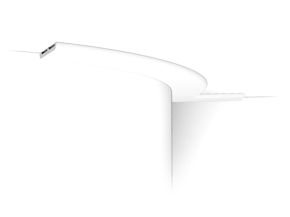 Goedkoop Orac flexibele kroonlijst SX184F