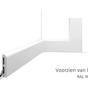 Orac vloerplint SX183 RAL9003 Voordeelprijs