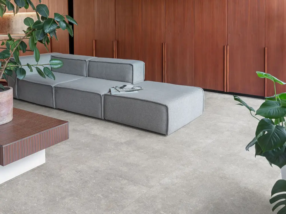 Direct Verzonden Floorify Grote tegels Etna F031 - klik PVC