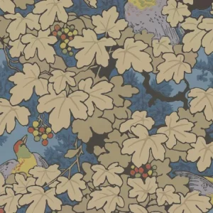 Little Greene Vine - Bleu Premium