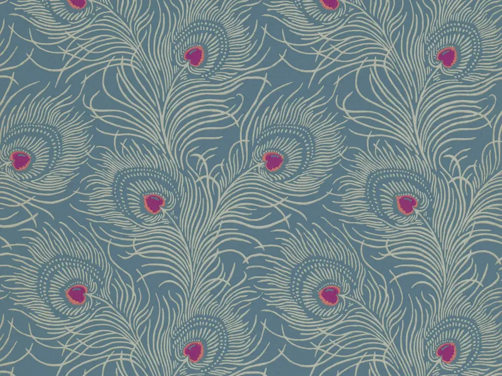 Veilige Betaling Little Greene Carlton House Terrace - Blue Plume