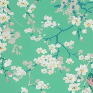 Little Greene Massingberd Blossom - Verditer Populair