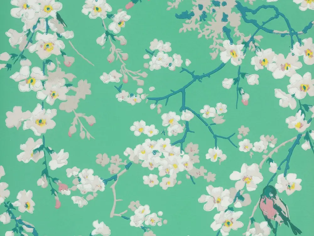 Little Greene Massingberd Blossom - Verditer Populair