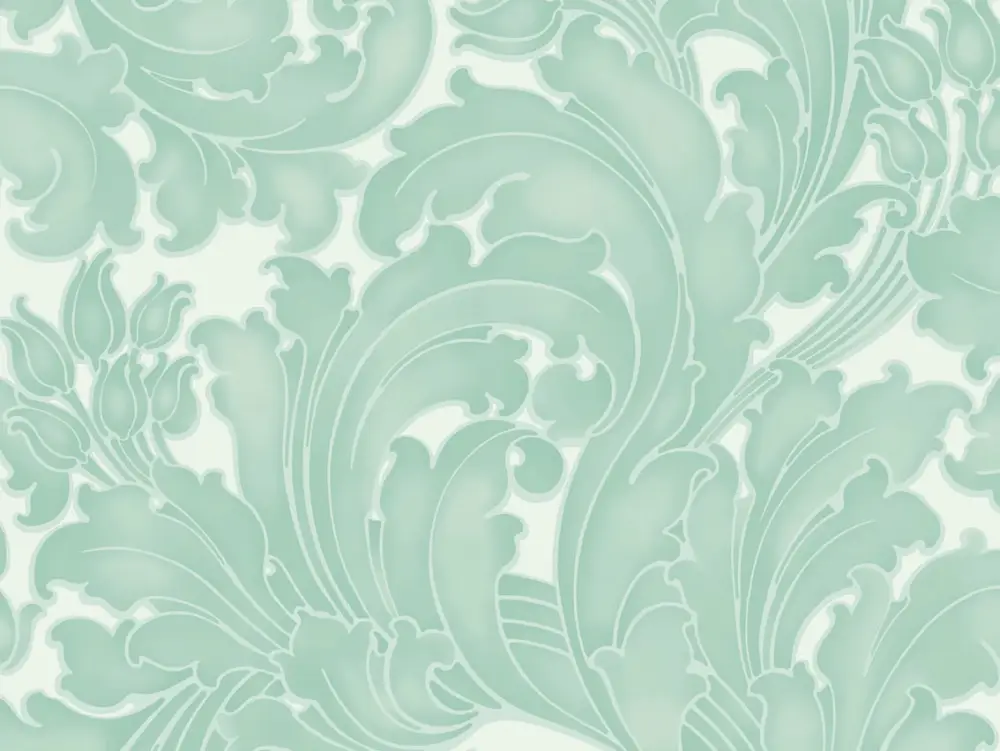 Tijdelijk Beschikbaar Little Greene Tulip - Aqua